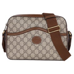 Sac à bandoulière Gucci GG Supreme Monogram Interlocking G Messenger