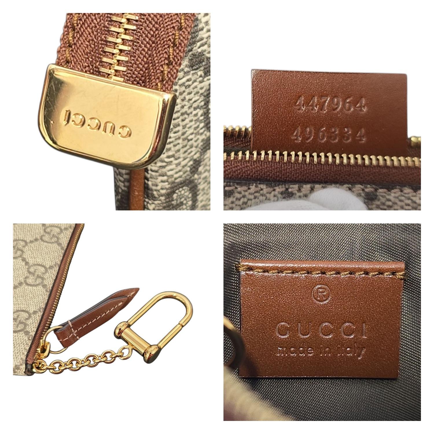 Llavero Gucci GG Supreme Monograma 447964 en venta 2