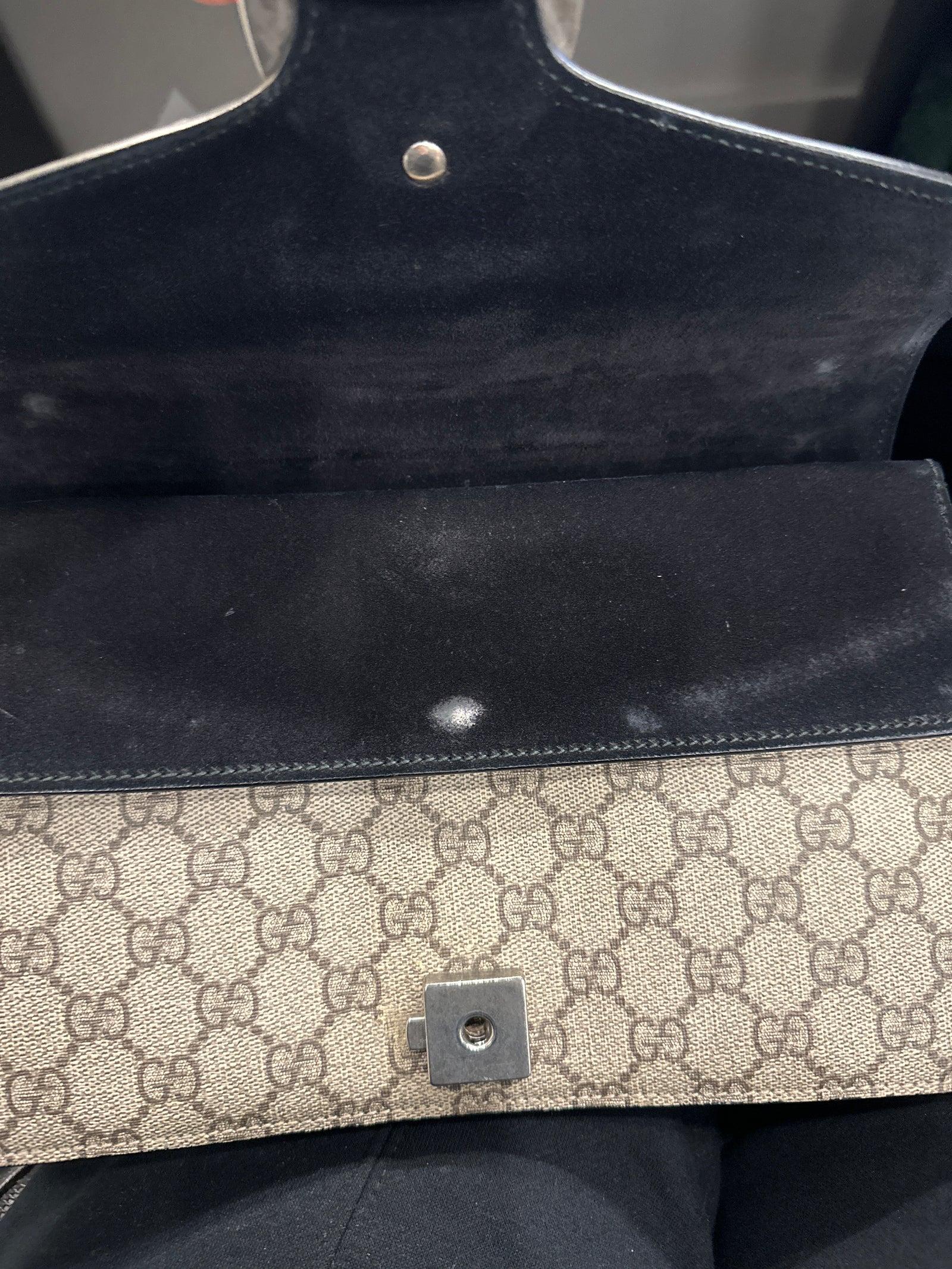 Gucci GG Supreme Monogram Medium Dionysus Shoulder Bag 8