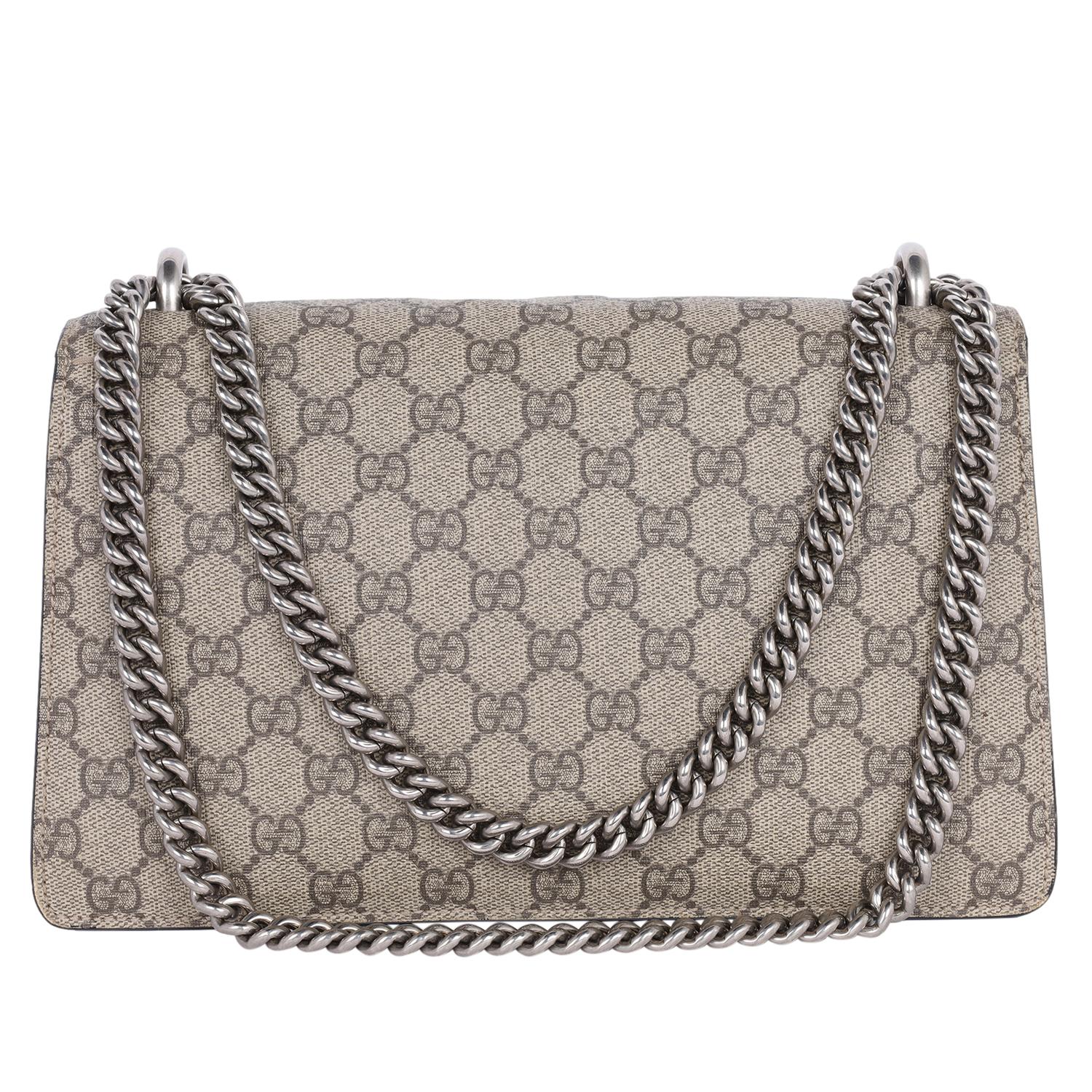 Gucci GG Supreme Monogram Medium Dionysus Shoulder Bag 1