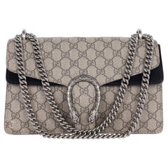 Gucci GG Supreme Monogram Medium Dionysus Shoulder Bag
