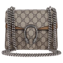 Gucci GG Supreme Monogramm Mini Dionysus Umhängetasche in Beige