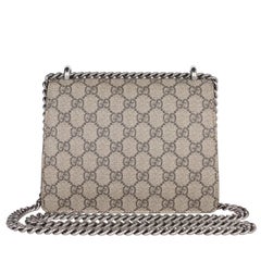 Gucci GG Supreme Monogram Mini Dionysus Shoulder Bag Hibiscus Red