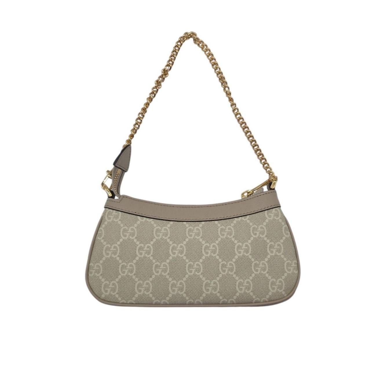 Women's Gucci GG Supreme Monogram Ophidia Mini New For Sale