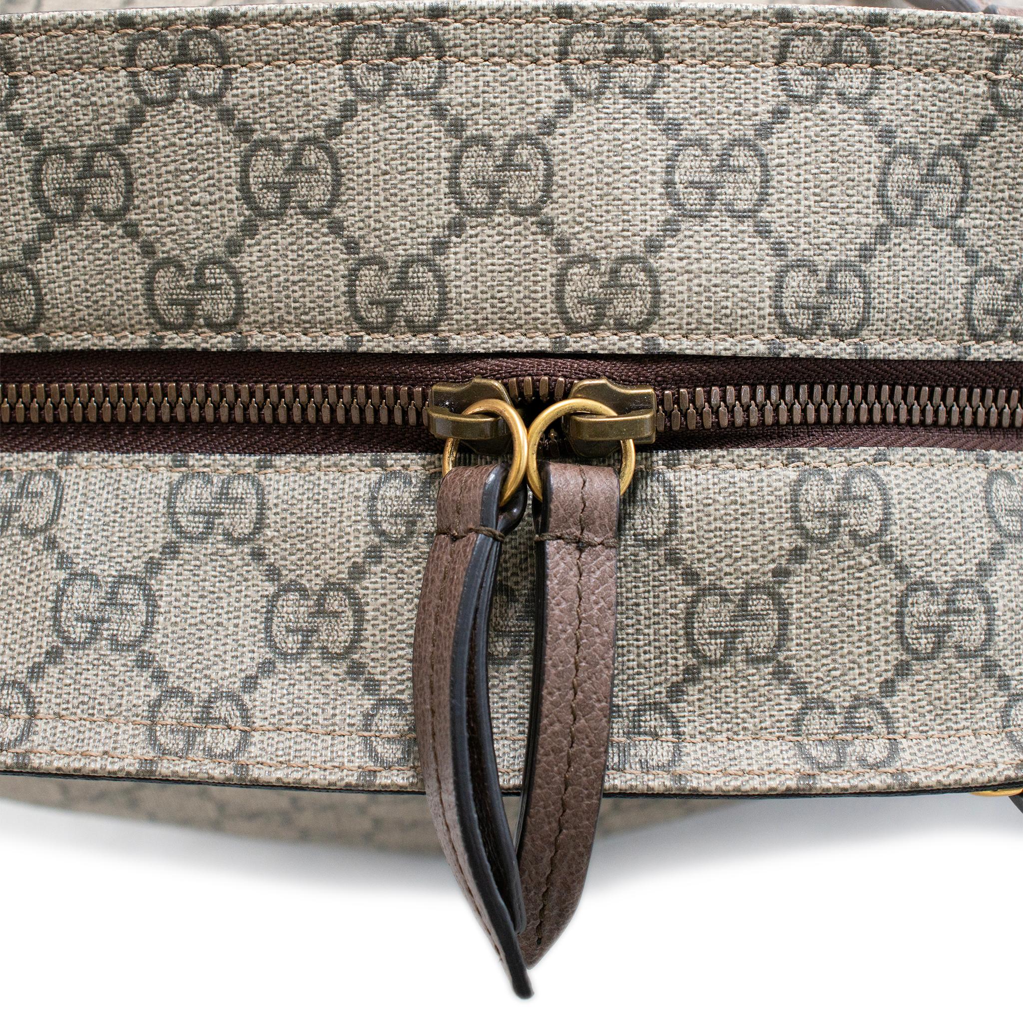 Gucci Gg Supreme Monogram Ophidia Shopping Tote Handbag For Sale 1