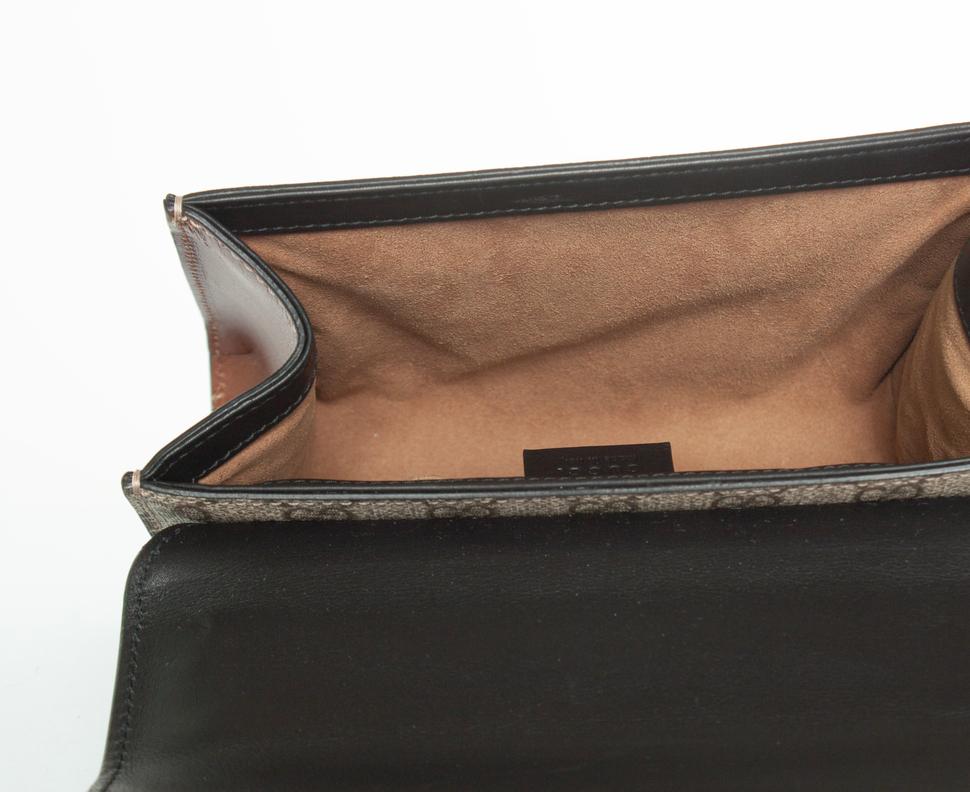 Gucci, GG supreme sac monogramme cadenas 4