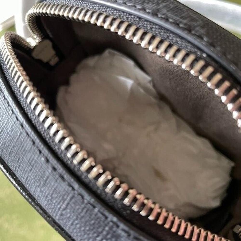 Gucci GG Supreme Monogram Retro Shoulder Bag Black Mini For Sale 7