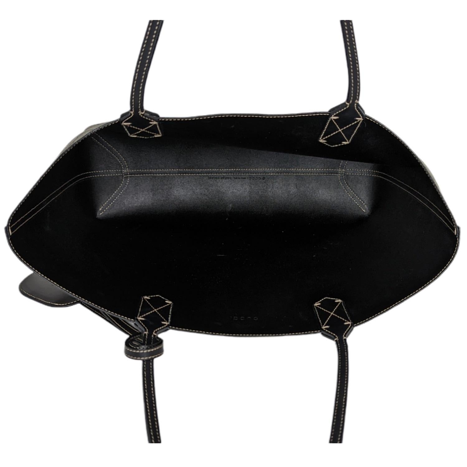 black supreme tote bag