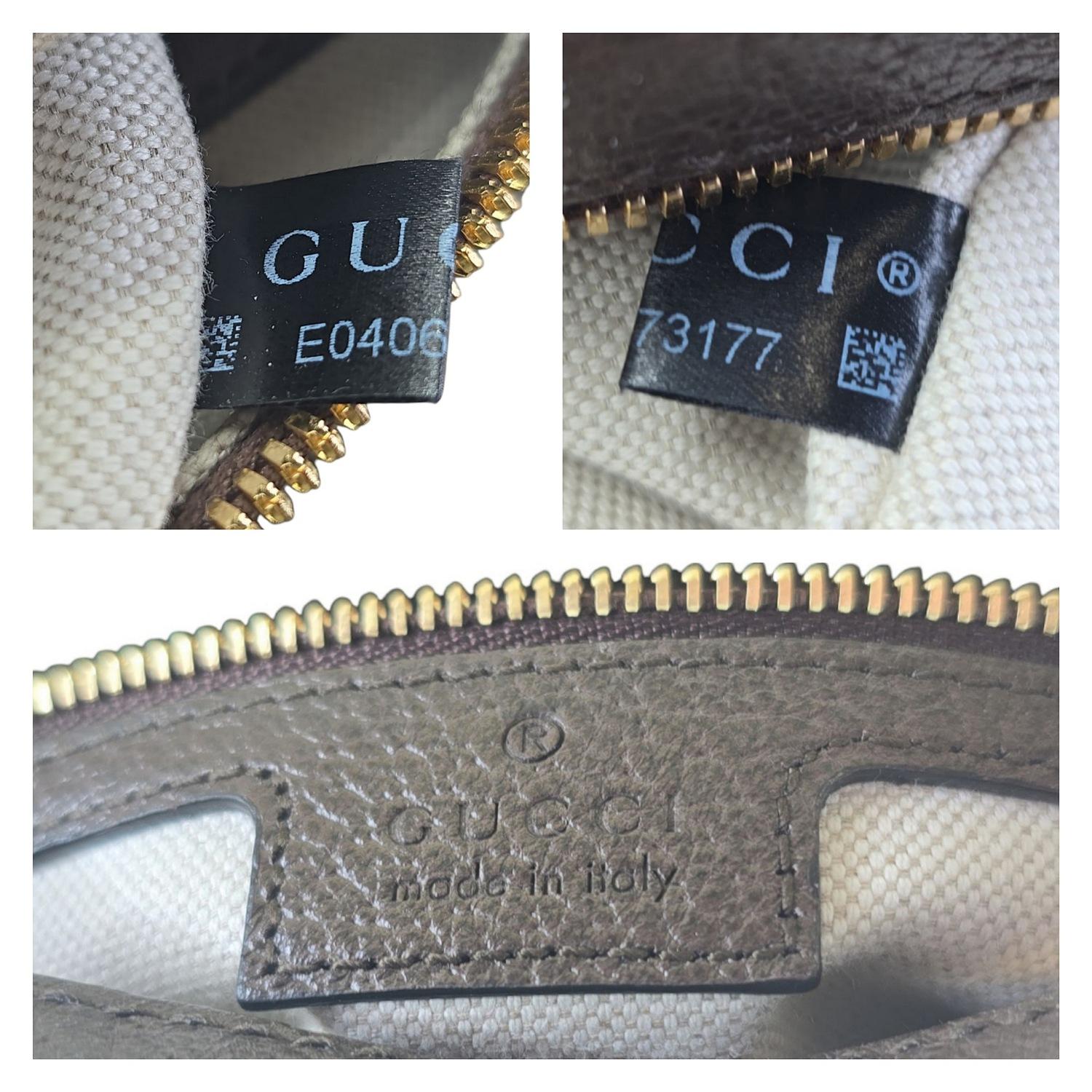 Gucci GG Supreme Monogramm-Umhängetasche aus Ophidia mit Klappe im Angebot 4