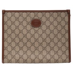 Gucci GG Supreme Monogram Toiletry Pouch Bag