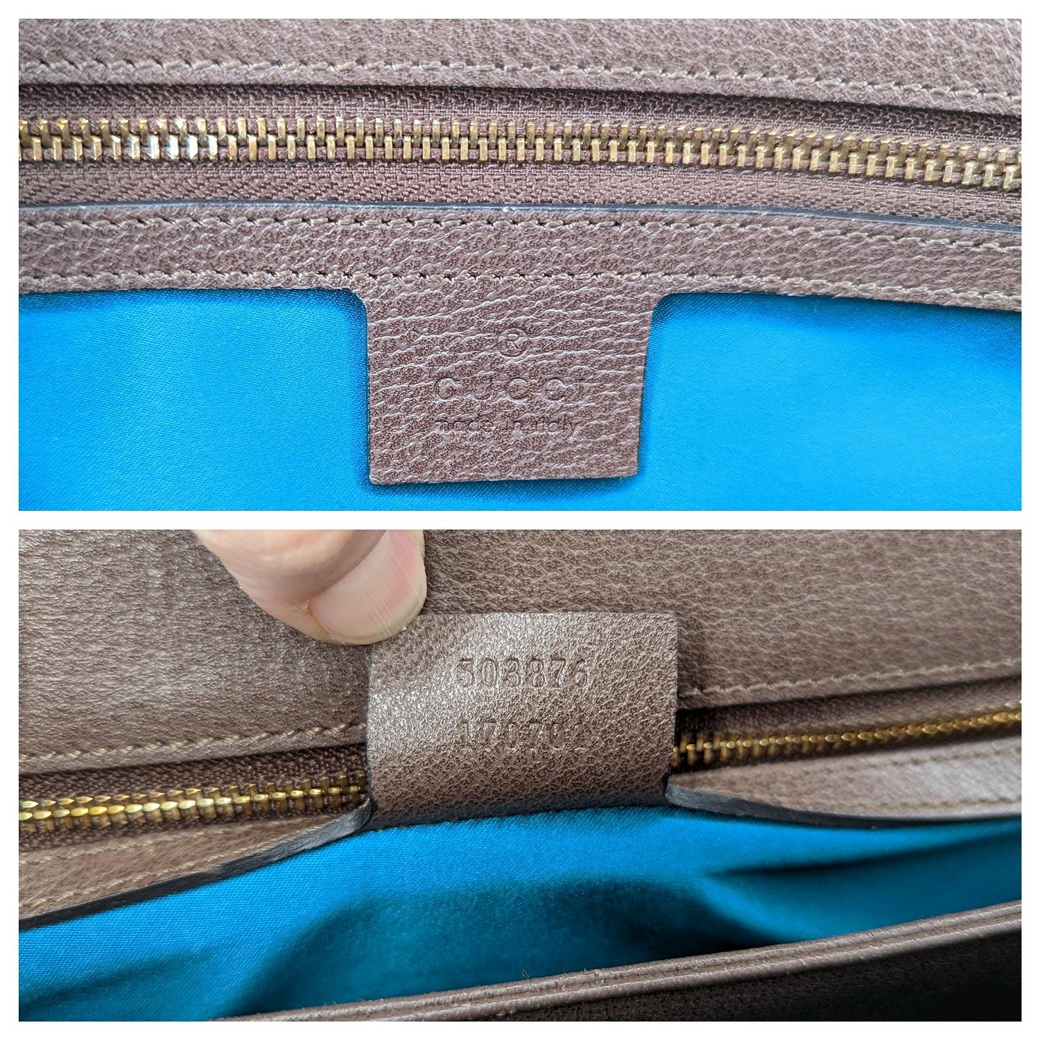 Gucci GG Supreme Monogram Web Medium Ophidia Chain Shoulder Bag In Good Condition For Sale In Scottsdale, AZ