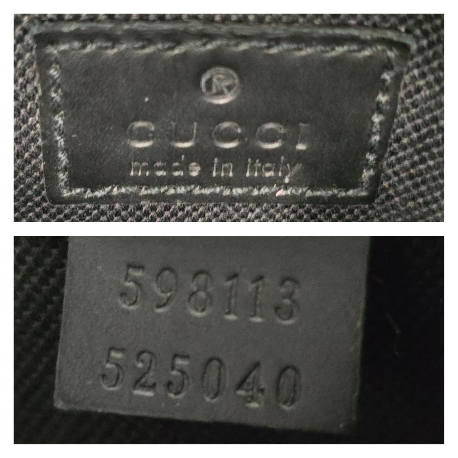 Gucci GG Supreme Monogram Web Slim Belt Bag in vendita 4