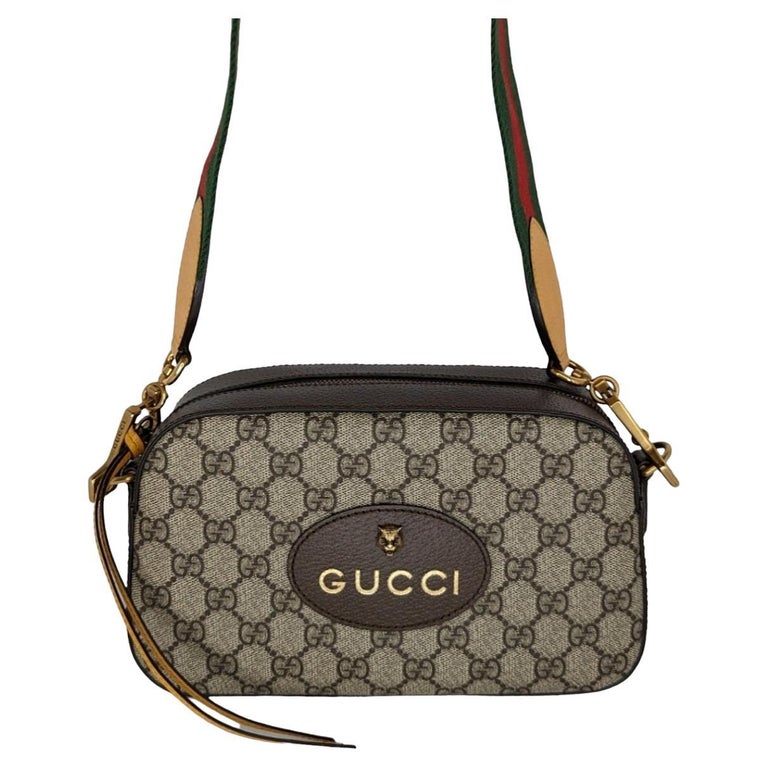 Gucci GG Supreme Neo Vintage Messenger Bag For Sale at 1stDibs