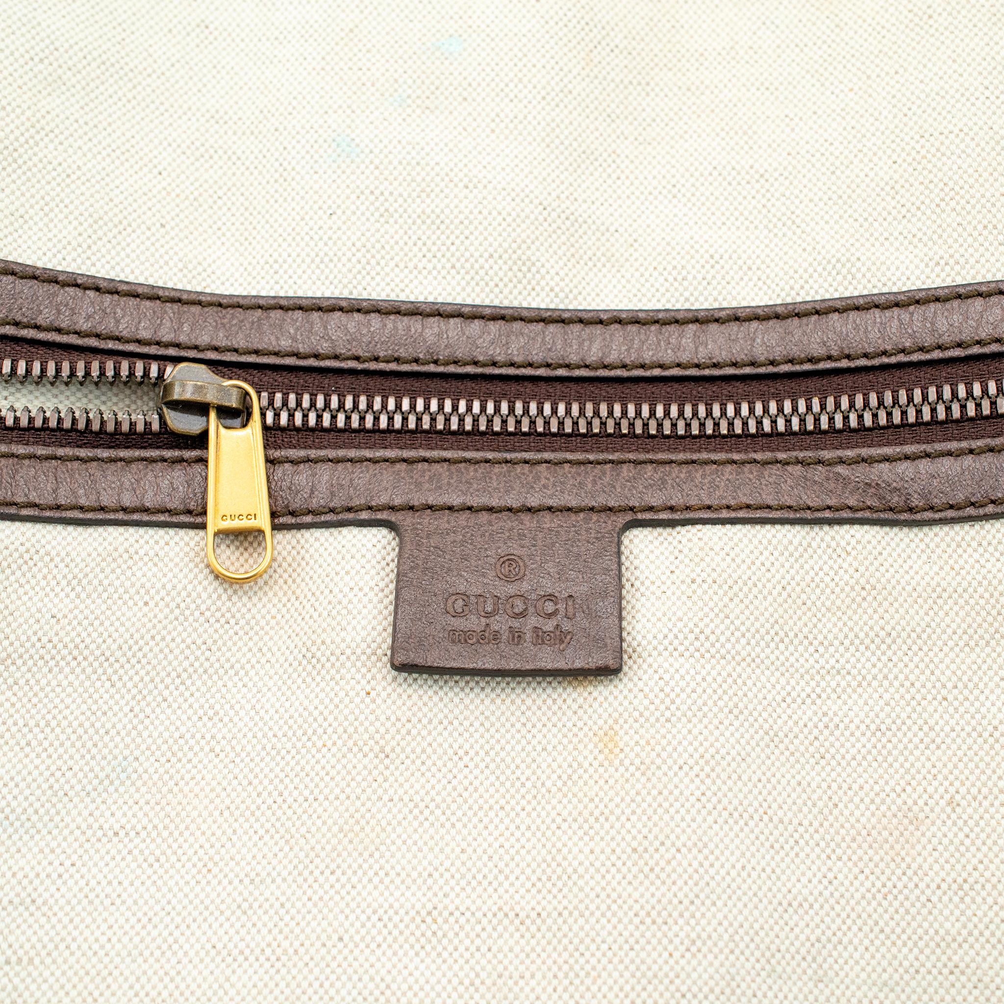 Gucci GG Supreme Ophidia 547959 Large Carry-on Duffle Handbag For Sale 2