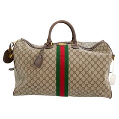 Gucci GG Supreme Ophidia 547959 Large Carry-on Duffle Handbag
