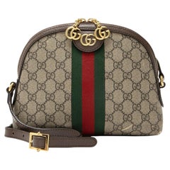 Gucci GG Supreme Ophidia Dome Small Shoulder Bag