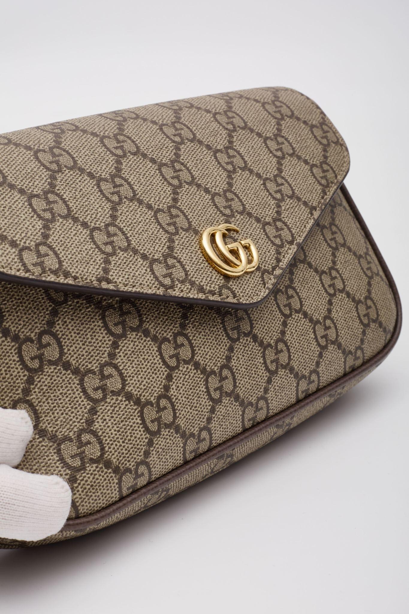 Gucci GG Supreme Ophidia Flap Bag Mini 3