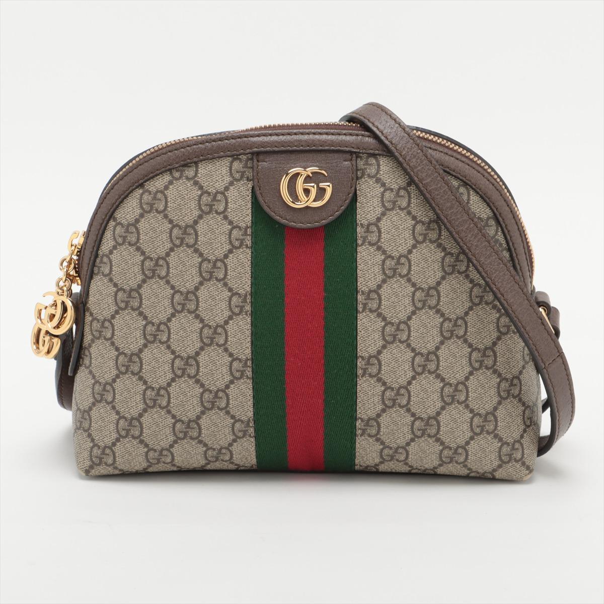 *will ship about 4/1

The Gucci GG Supreme Ophidia Leather Shoulder Bag in beige is a chic and versatile accessory that combines luxury with functionality. Crafted from the iconic GG Supreme canvas, the shoulder bag features elegant leather accents