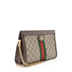 Gucci GG Supreme Ophidia Medium Chain Shoulder Bag