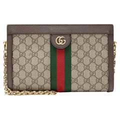 Gucci GG Supreme Ophidia Medium Chain Shoulder Bag