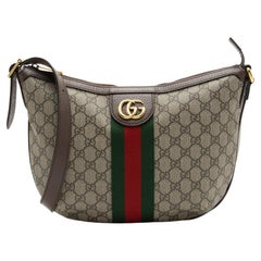 Sac à bandoulière moyen Gucci GG Supreme Ophidia