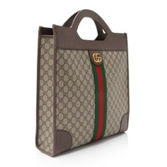 Gucci GG Supreme Ophidia Open Handle Tote