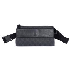 Gucci GG Supreme Pocket Waist Pouch Black