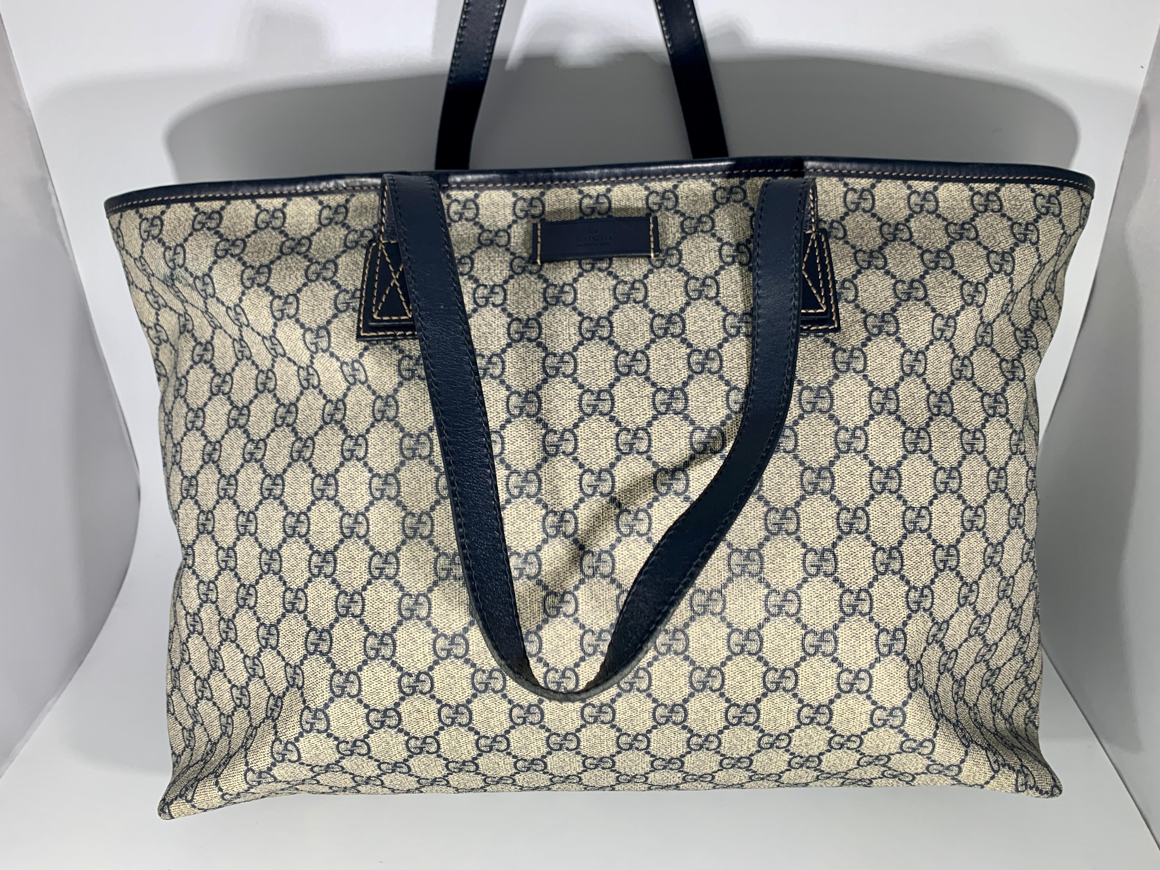 blue gucci tote bag