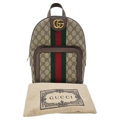 Used Gucci GG Supreme Small Ophidia Backpack