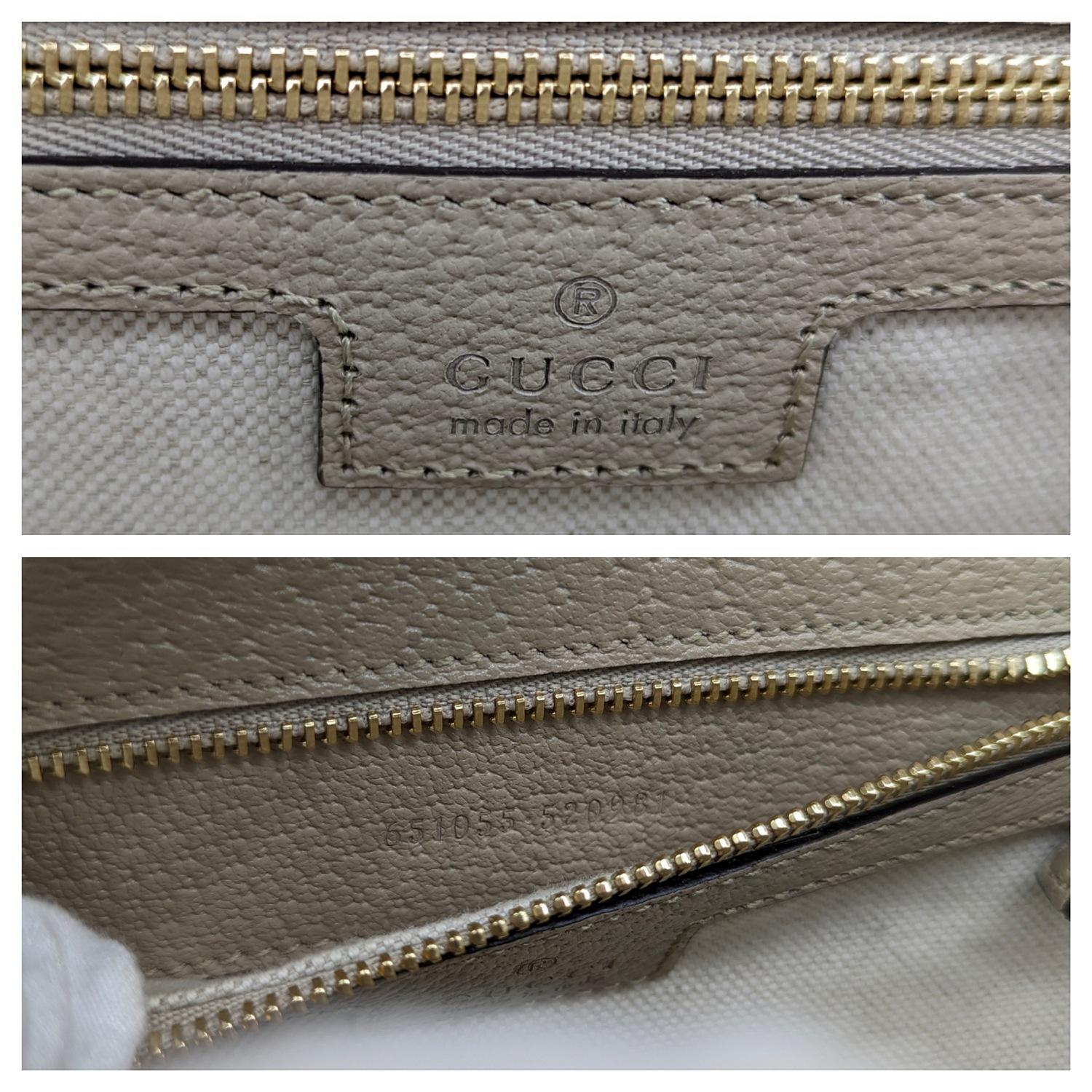 Gucci GG Supreme Small Ophidia Top Handle Bag For Sale 4