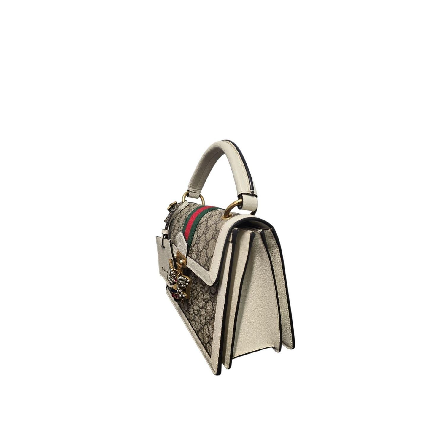 Gucci GG Supreme Small Queen Margaret Top Handle Bag Pour femmes en vente