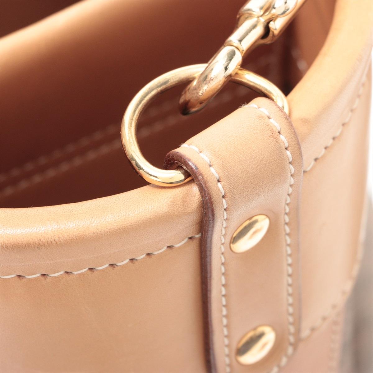 Gucci GG Vintage Supreme Borsa da Golf in Pelle Beige *Estremamente Raro! Collection'S 9