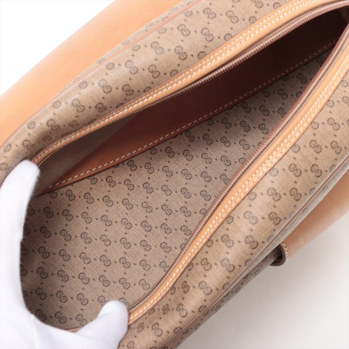 Gucci GG Vintage Supreme Borsa da Golf in Pelle Beige *Estremamente Raro! Collection'S 11