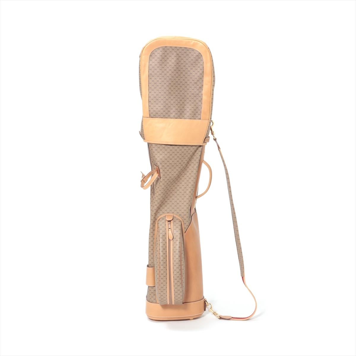 Gucci GG Vintage Supreme Borsa da Golf in Pelle Beige *Estremamente Raro! Collection'S In condizioni buone a Humacao, PR
