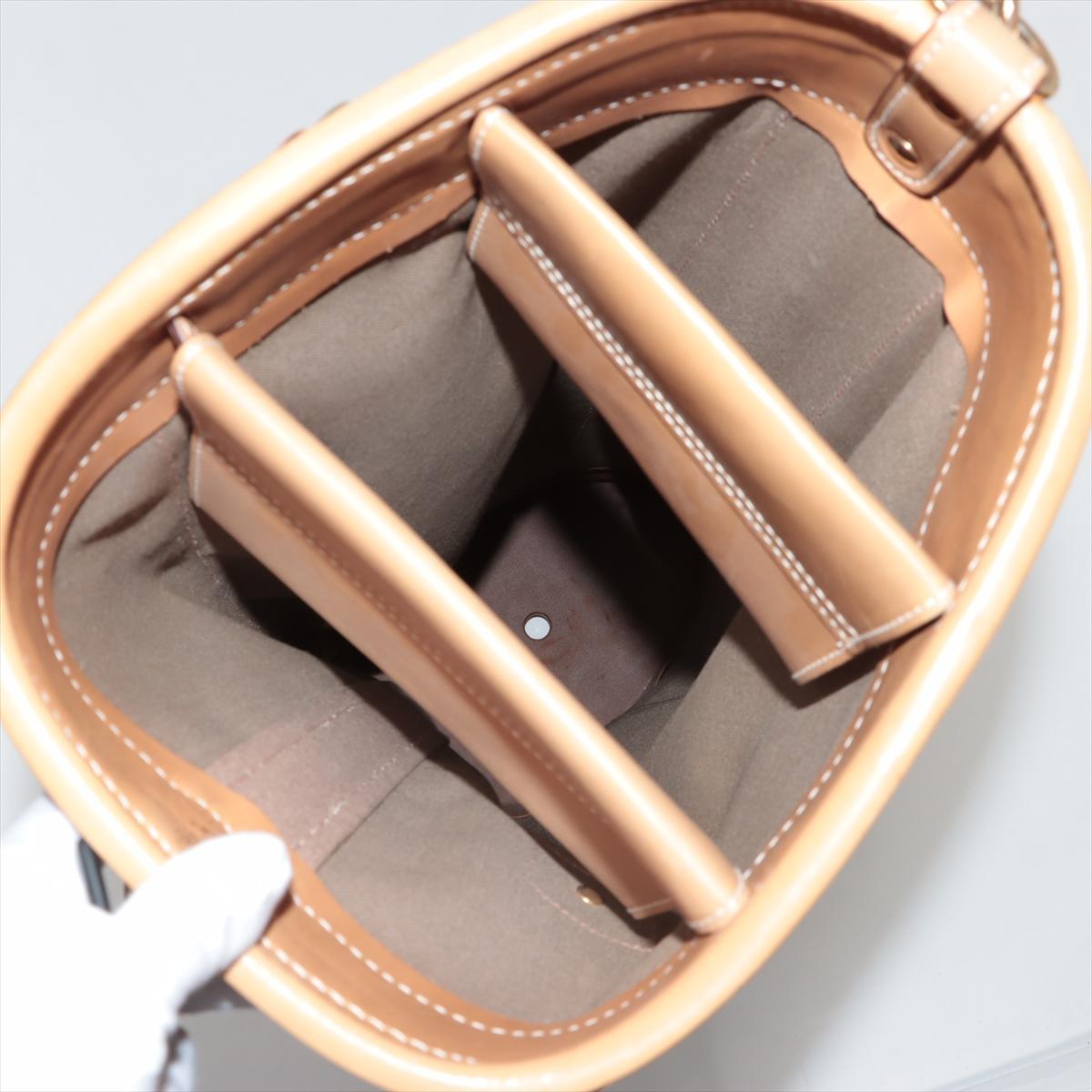 Donna Gucci GG Vintage Supreme Borsa da Golf in Pelle Beige *Estremamente Raro! Collection'S
