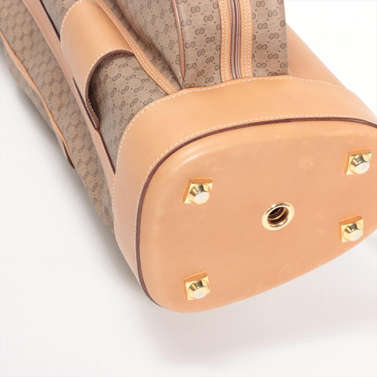 Gucci GG Vintage Supreme Borsa da Golf in Pelle Beige *Estremamente Raro! Collection'S 3