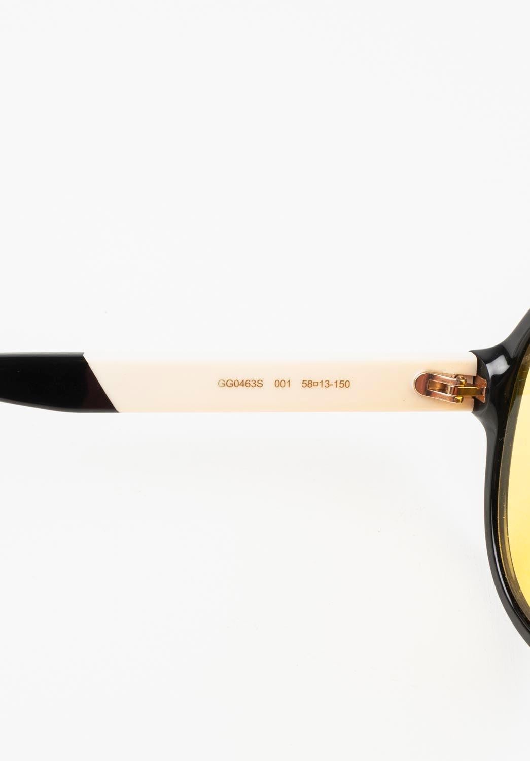 Gucci GG0463S 001 Lentes Amarillas Hombre Gafas de sol, S849 en Excelente Estado en Kaunas, LT