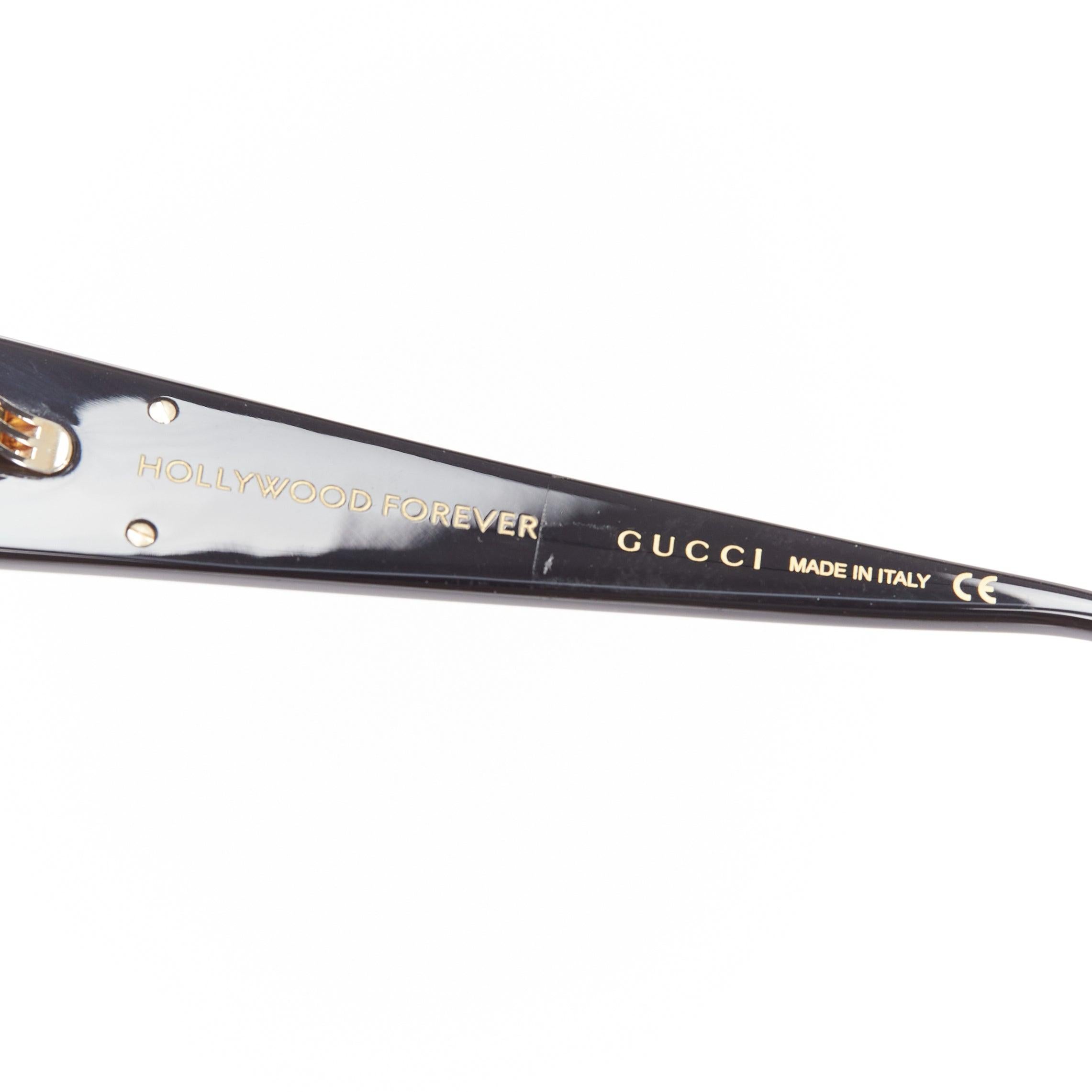 Gucci GG0974S occhiali da sole rettangolari con montatura in cristallo argento e lenti rosa in vendita 2