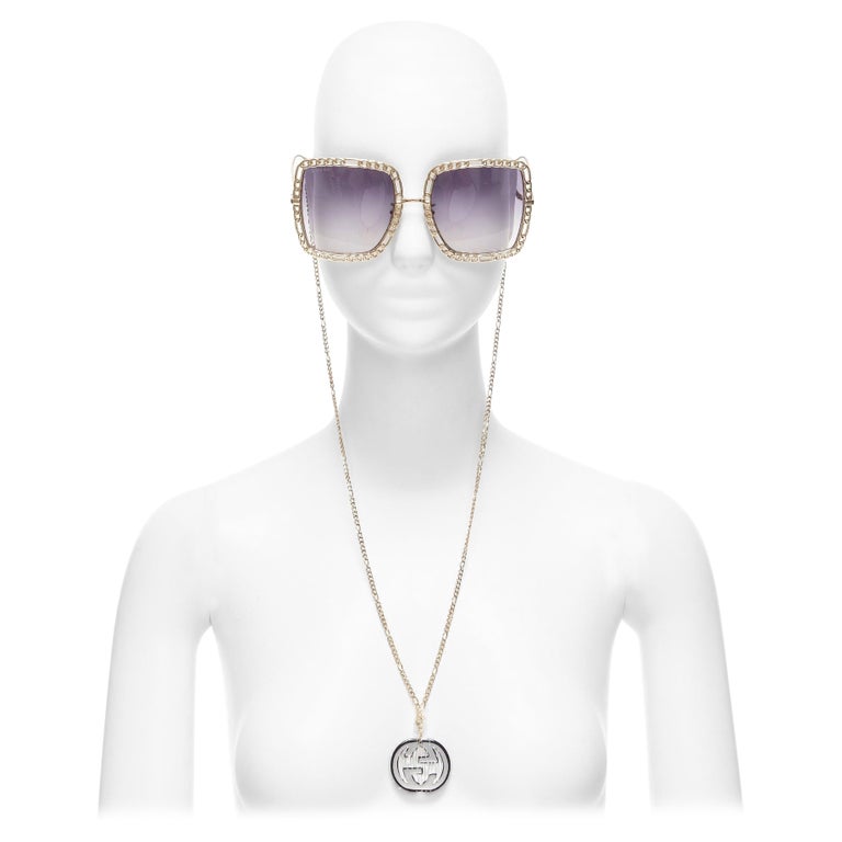 Gucci GG1033S Sunglasses with chain AUTHENTIC Gucci | Accessories | New Authentic Gucci Sunglasses Womens  main image 3