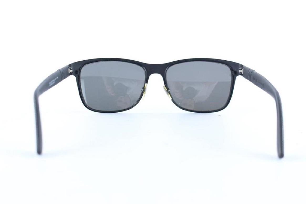 Gucci GG2247 Perofrated Black Web Sunglasses Men's Unisex 3GR0126 1