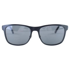 Gucci GG2247 Perofrated schwarze Web-Sonnenbrille für Herren Unisex 3GR0126