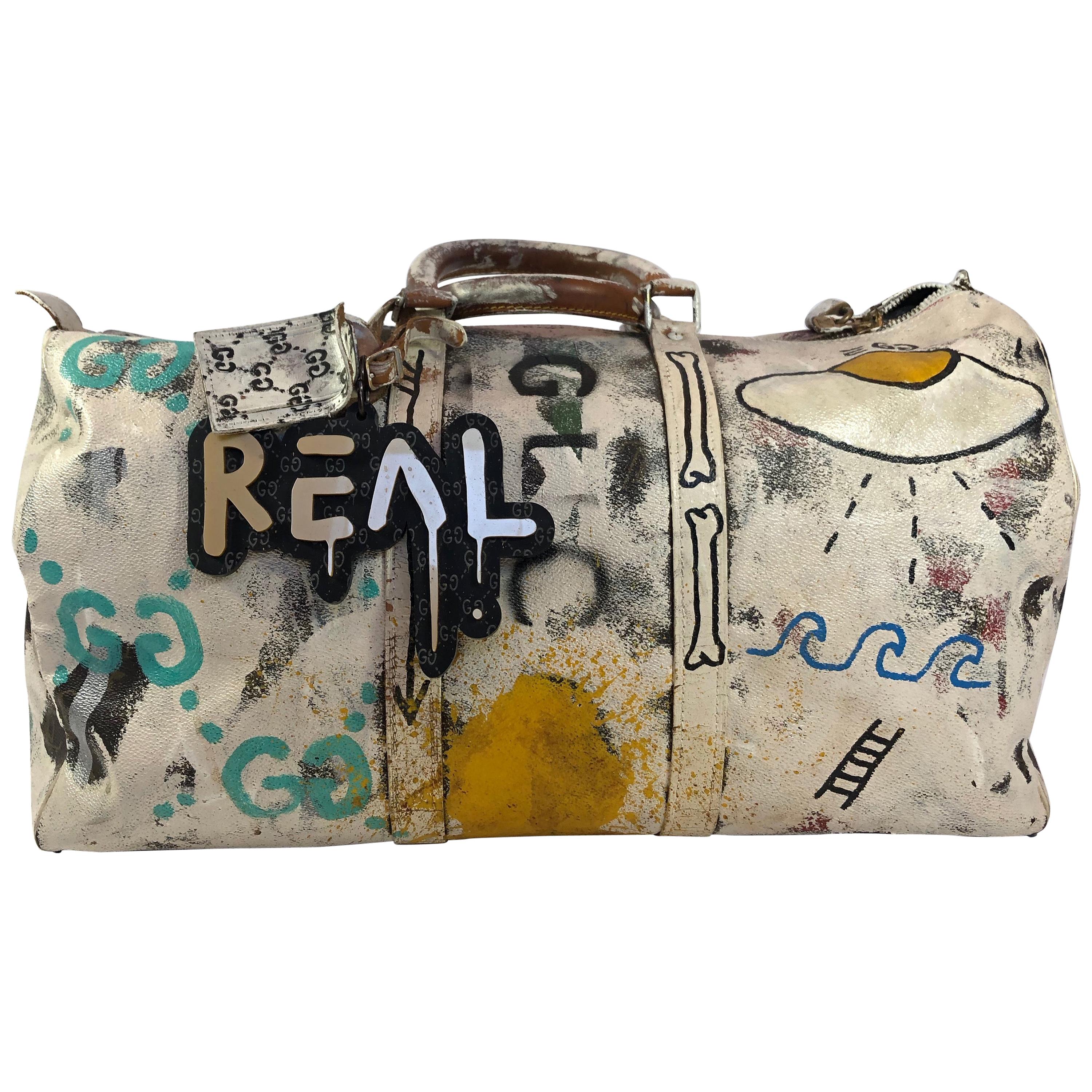 real louis vuitton duffle bag