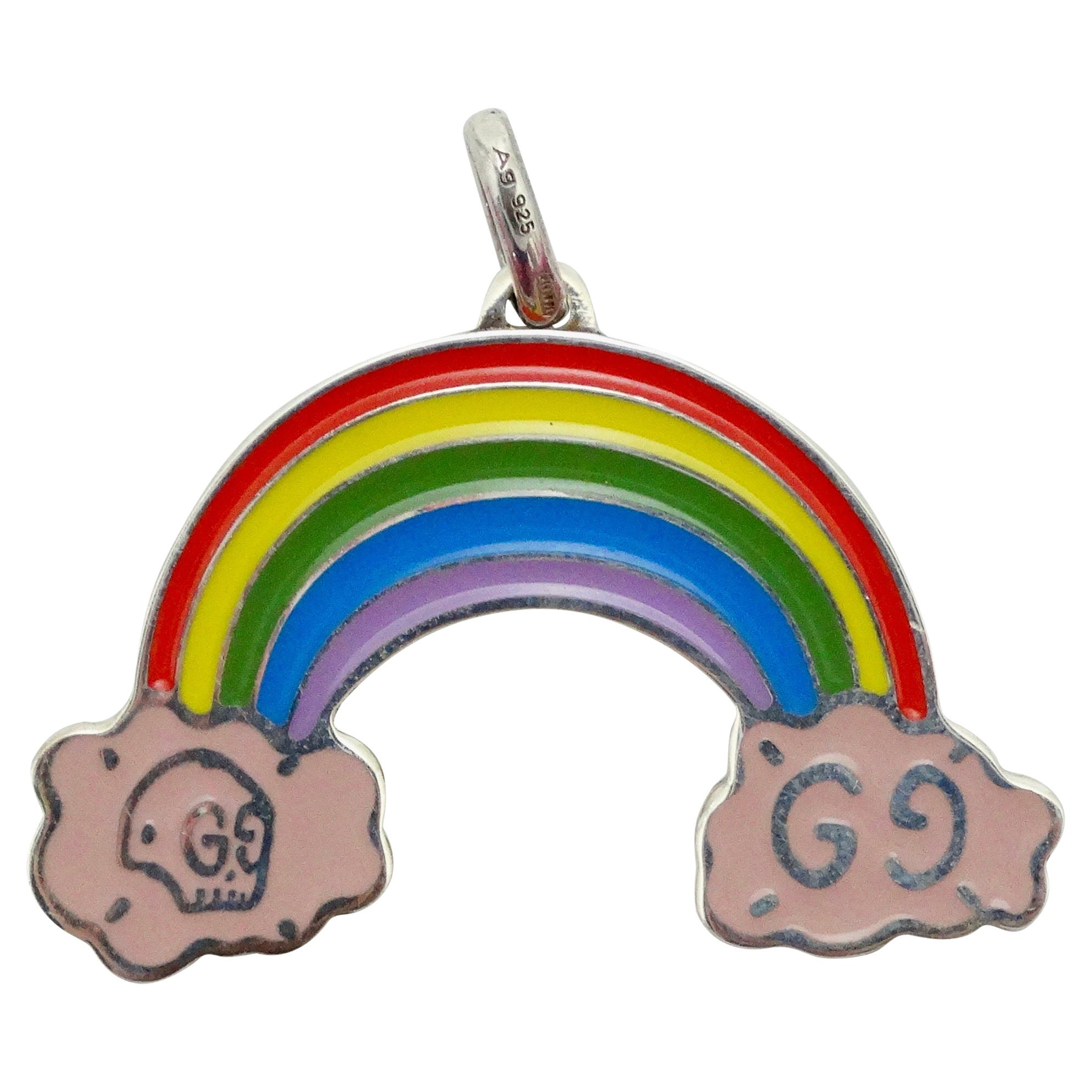 Gucci Ghost Rainbow Charm