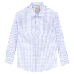 Gucci Hemd aus Gingham-Baumwolle