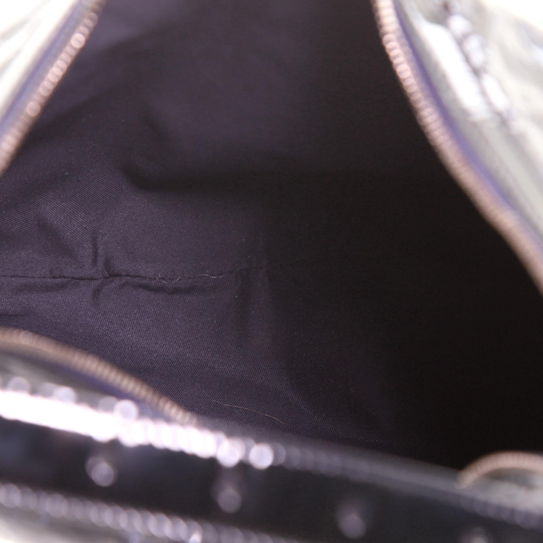Gucci Glam Hobo Horsebit Geprägtes Lack Medium 2