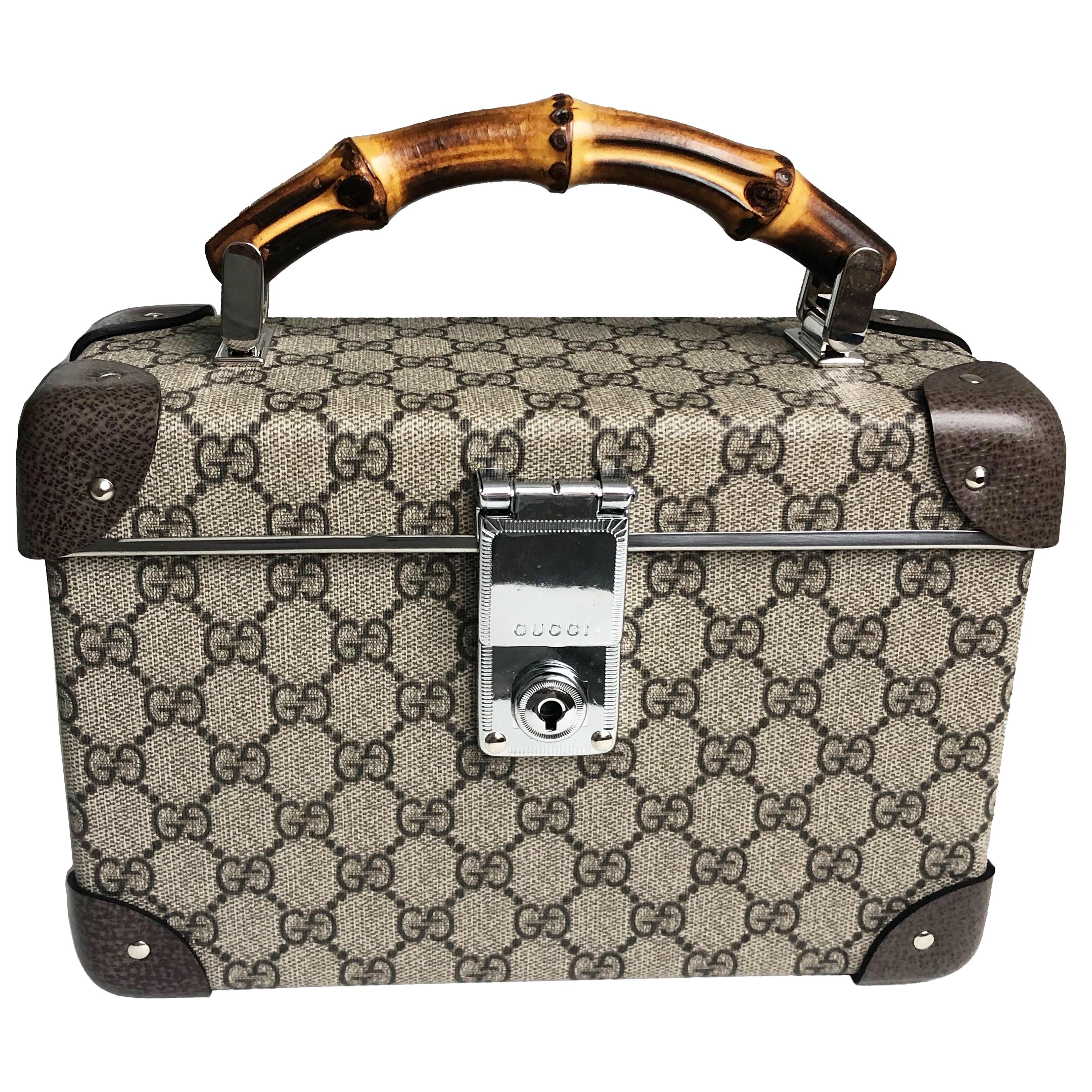 Gucci Globetrotter GG Beauty Case F/W 2018 Laufsteg-Kollektion