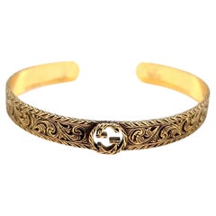 Gucci Gold Bangle Bracelet