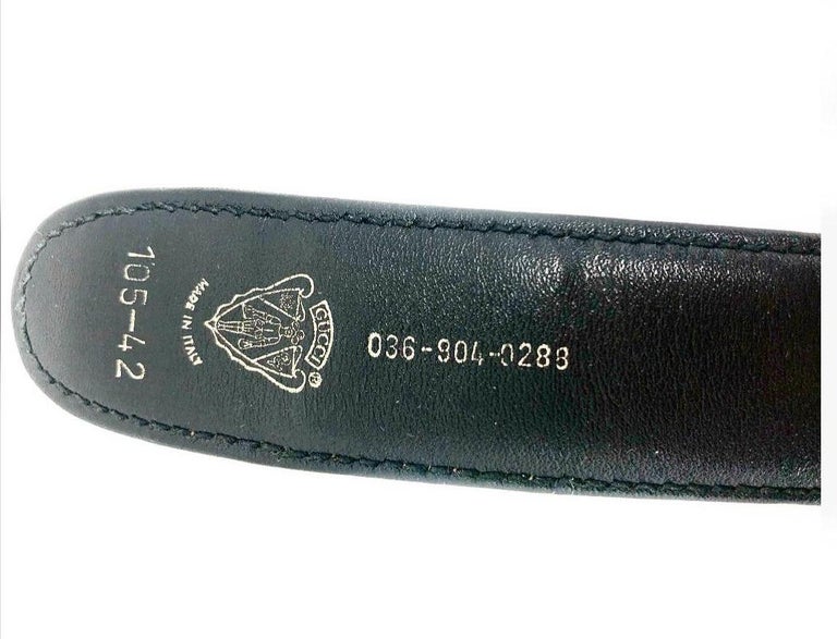 Gucci G Belt Brown Black