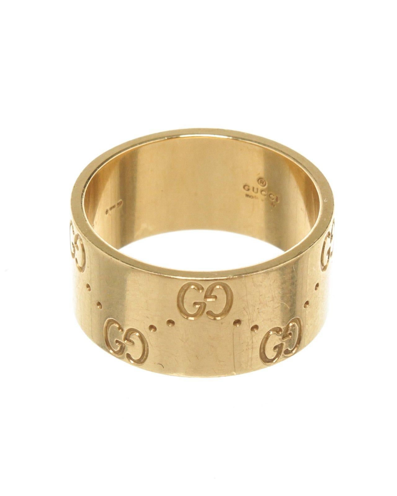 gold gucci ring