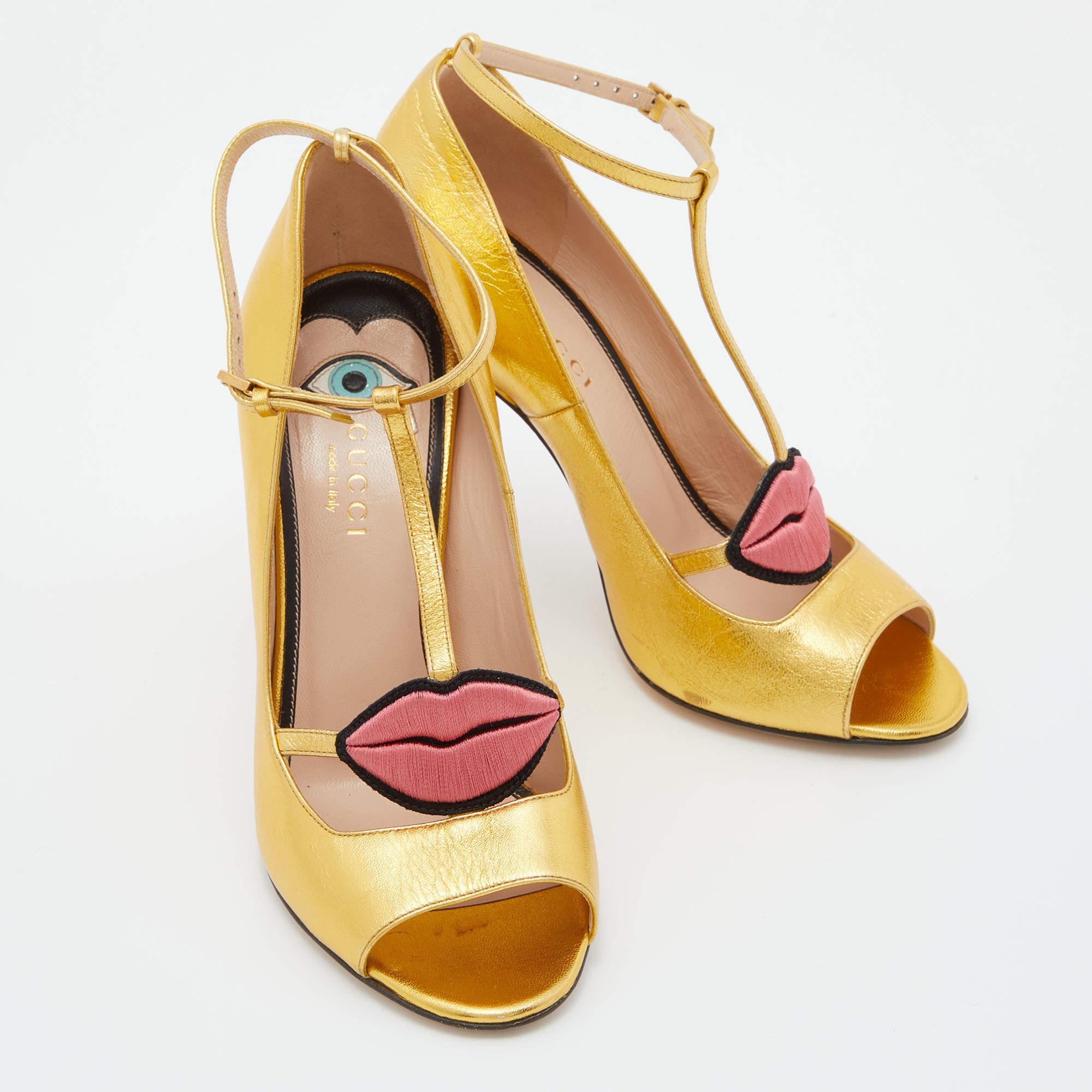gucci lips shoes